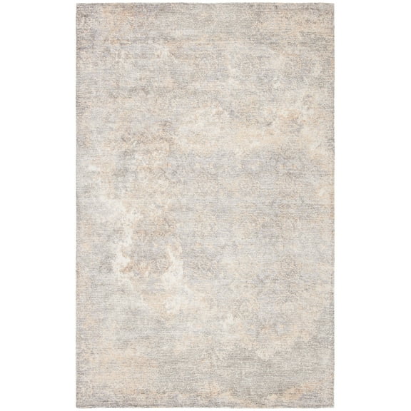 SAFAVIEH Restoration Vintage Lara Abstract Area Rug, Gold/Ivory, 8' x 10'