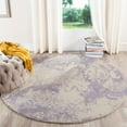 thumbnail image 1 of SAFAVIEH Restoration Vintage Mladen Abstract Area Rug, Grey/Ivory, 6' x 6' Round, 1 of 8