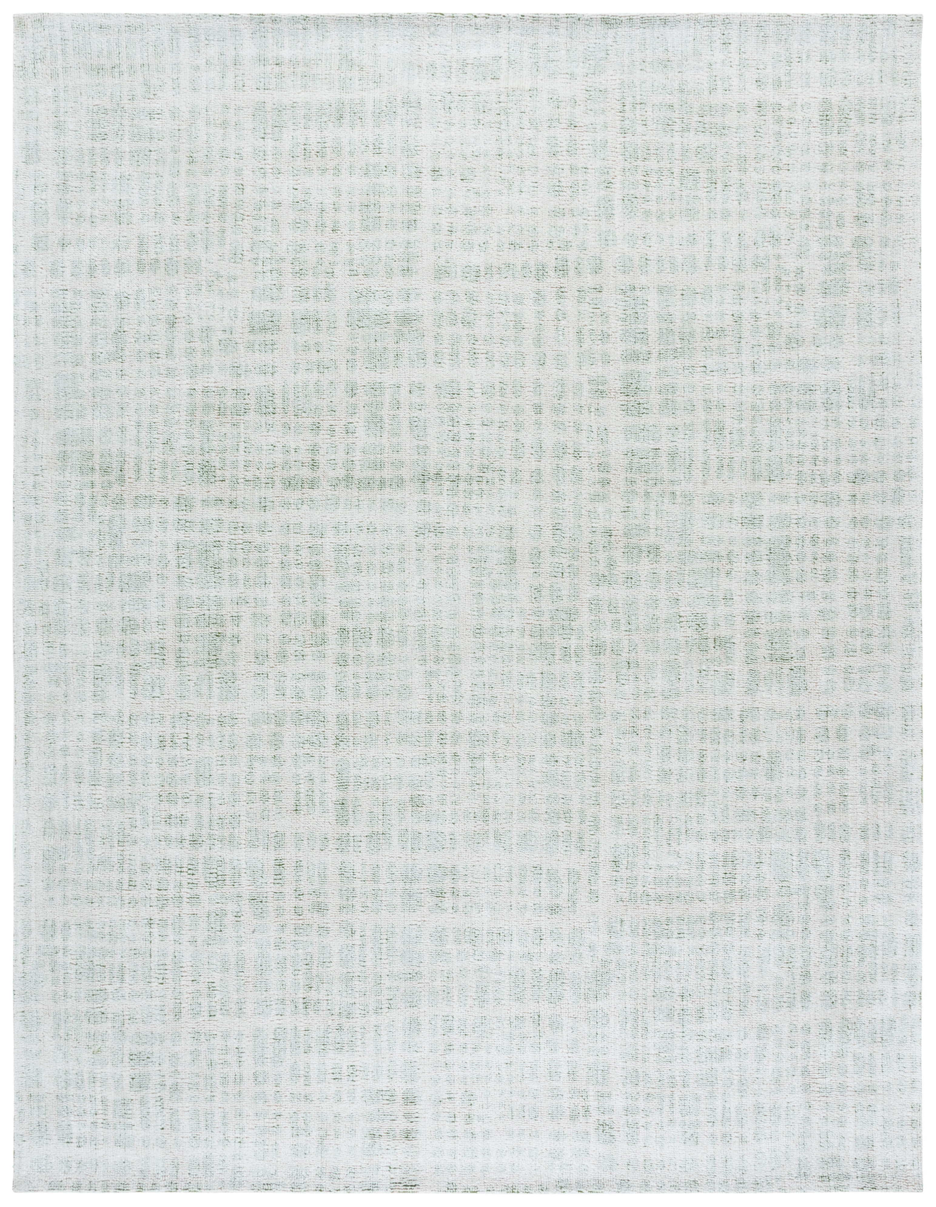 SAFAVIEH Restoration Vintage Rowina Abstract Area Rug, Green/Ivory, 9' x 12'