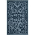 thumbnail image 1 of SAFAVIEH Restoration Vintage Wilson Border Wool Area Rug, Blue/Dark Blue, 4' x 6', 1 of 10