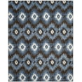 thumbnail image 1 of SAFAVIEH Retro Allen Abstract Area Rug, Dark Brown/Blue, 8' x 10', 1 of 8