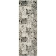 thumbnail image 1 of SAFAVIEH Retro Arlo Abstract Runner Rug, Cream/Grey, 2'3" x 7', 1 of 9