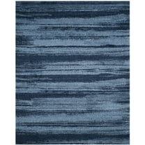 SAFAVIEH Retro Chantel Abstract Area Rug, Light Blue/Blue, 10' x 14'