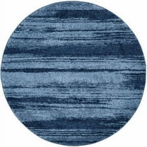 SAFAVIEH Retro Chantel Abstract Area Rug, Light Blue/Blue, 4' x 6'