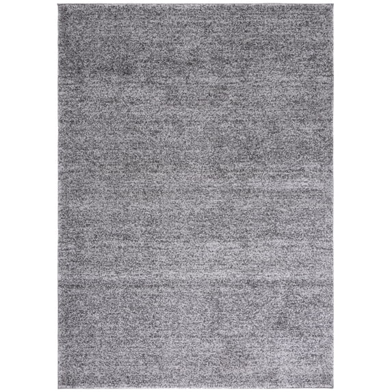 SAFAVIEH Retro Cletus Solid Area Rug, Dark Grey/Light Grey, 4'5" x 6'5"