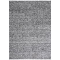 SAFAVIEH Retro Cletus Solid Area Rug, Dark Grey/Light Grey, 5'3" x 7'6"