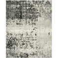 thumbnail image 1 of SAFAVIEH Retro Corynn Abstract Area Rug, Light Grey/Grey, 6' x 9', 1 of 10