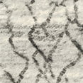 thumbnail image 1 of SAFAVIEH Retro Daphne Abstract Runner Rug, Light Grey/Black, 2'3" x 7', 1 of 10