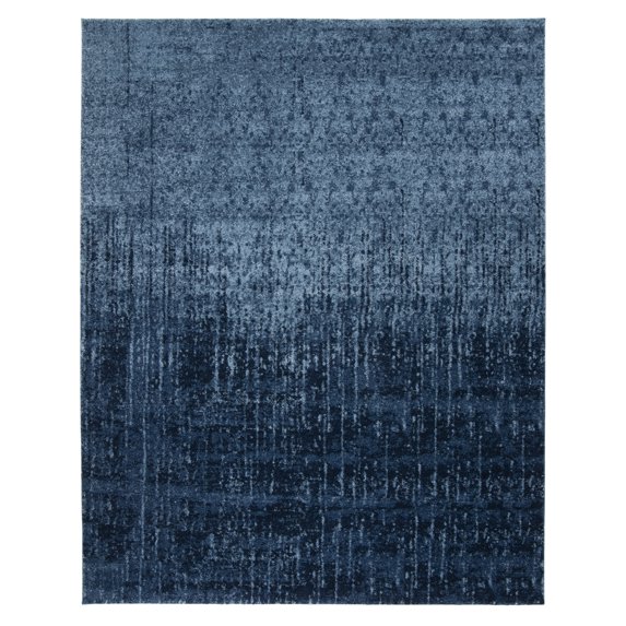 SAFAVIEH Retro Elsie Abstract Area Rug, Light Blue/Blue, 11' x 15'