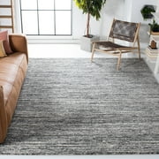 SAFAVIEH Retro Gorica Abstract Area Rug, Ivory/Grey, 2'6" x 4'