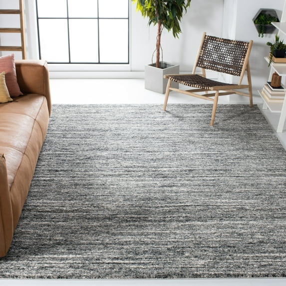 SAFAVIEH Retro Gorica Abstract Area Rug, Ivory/Grey, 4' x 6'