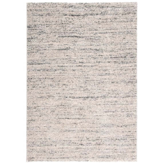 SAFAVIEH Retro Gorica Striped Area Rug, Ivory/Dark Grey, 5'3" x 8'