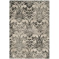 thumbnail image 1 of SAFAVIEH Retro Hyram Damask Area Rug, Cream/Grey, 2'6" x 4', 1 of 5