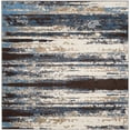 thumbnail image 1 of SAFAVIEH Retro Mayson Abstract Area Rug, Cream/Blue, 8' x 8' Square, 1 of 8