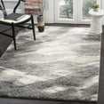 thumbnail image 1 of SAFAVIEH Retro Panit Abstract Runner Rug, Grey/Ivory, 2'3" x 7', 1 of 9