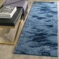 thumbnail image 1 of SAFAVIEH Retro Panit Abstract Runner Rug, Light Blue/Blue, 2'3" x 15', 1 of 5