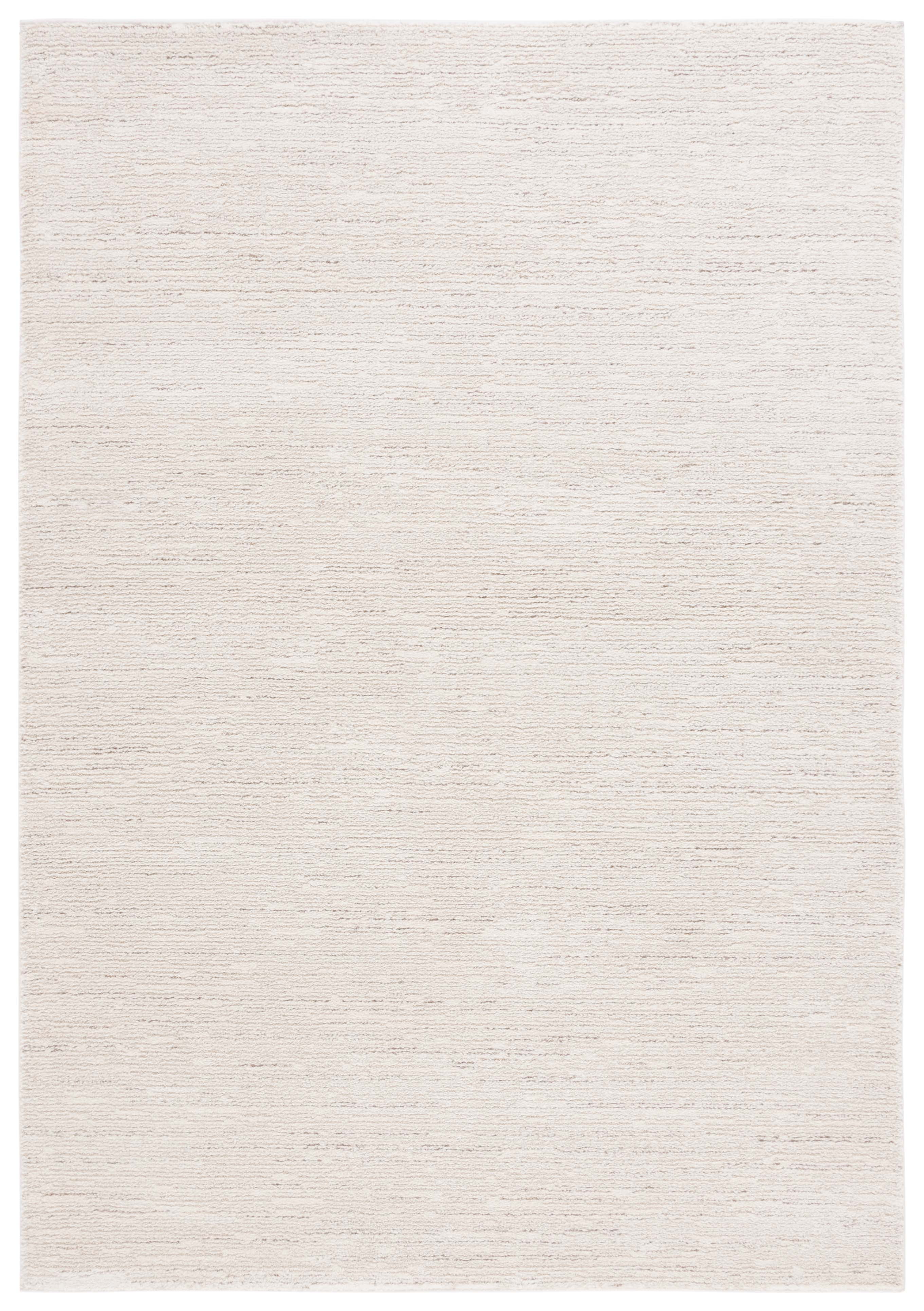 SAFAVIEH Revive Aleah Solid Polyester Area Rug, Ivory, 8' x 10'
