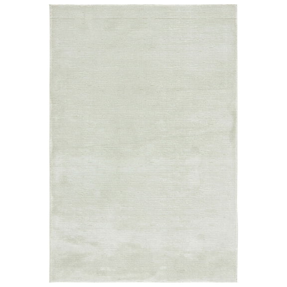 SAFAVIEH Revive Aleah Solid Polyester Area Rug, Sage, 2'7" x 5'