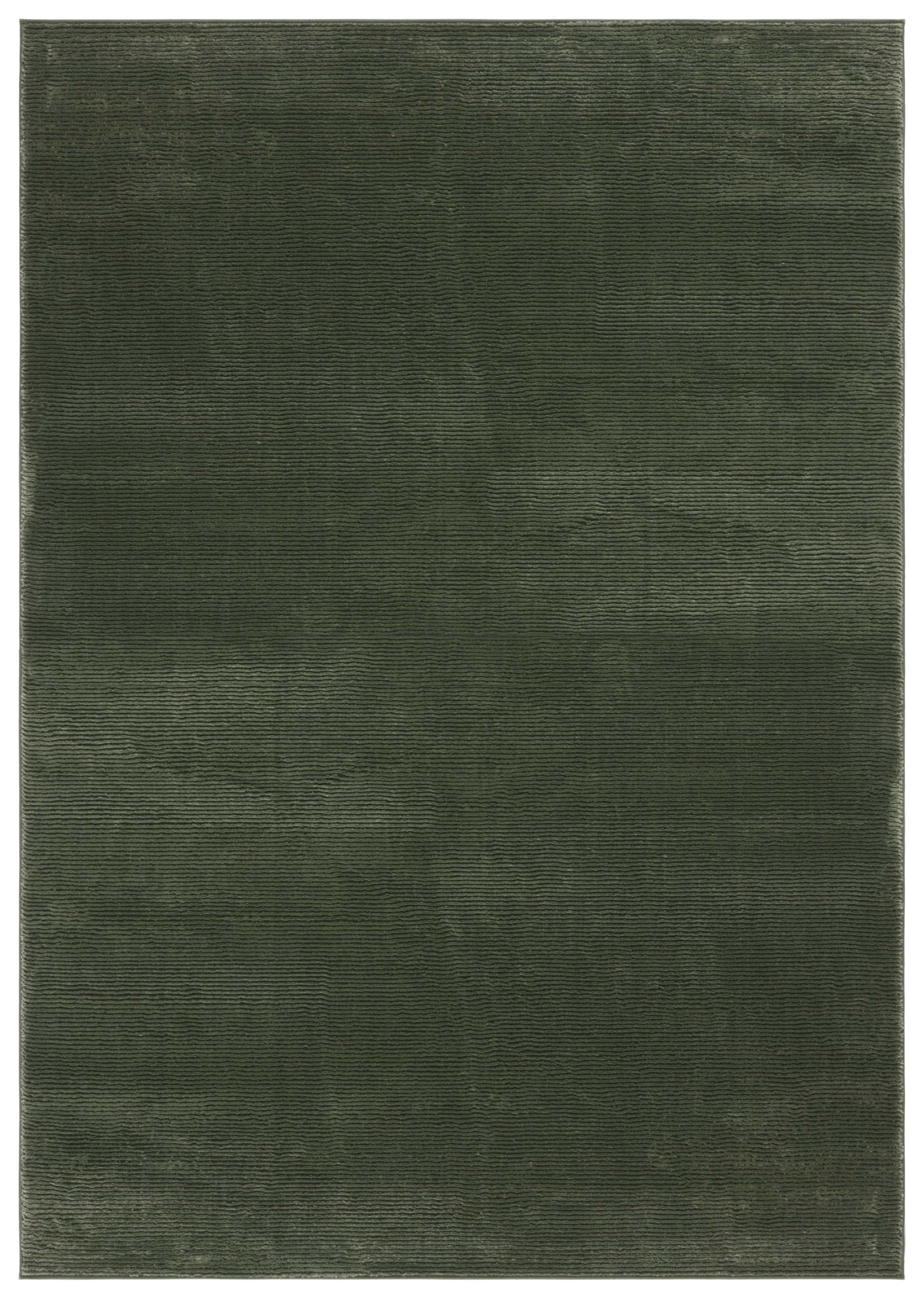 SAFAVIEH Revive Hyram Solid Polyester Area Rug, Green, 8' x 10'