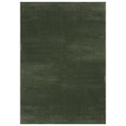 SAFAVIEH Revive Hyram Solid Polyester Area Rug, Green, 8' x 10'