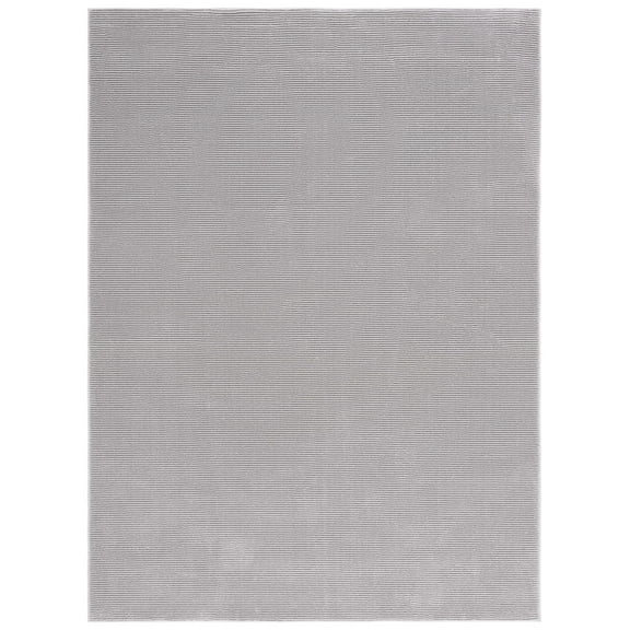 SAFAVIEH Revive Hyram Solid Polyester Area Rug, Grey, 2'7" x 5'