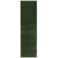 thumbnail image 1 of SAFAVIEH Revive Hyram Solid Polyester Runner Rug, Green, 2'3" x 10', 1 of 11