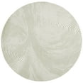 thumbnail image 1 of SAFAVIEH Revive Lanford Abstract Polyester Area Rug, Sage/Ivory, 6'7" x 6'7" Round, 1 of 7