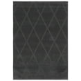 thumbnail image 1 of SAFAVIEH Revive Lorrin Diamond Polyester Area Rug, Charcoal, 4' x 6', 1 of 8