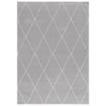 thumbnail image 1 of SAFAVIEH Revive Lorrin Diamond Polyester Area Rug, Grey, 8' x 10', 1 of 8