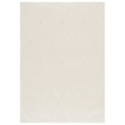 SAFAVIEH Revive Lorrin Diamond Polyester Area Rug, Ivory, 8' x 10'