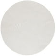 thumbnail image 1 of SAFAVIEH Revive Montana Abstract Polyester Area Rug, Ivory, 6'7" x 6'7" Round, 1 of 7