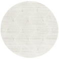 thumbnail image 1 of SAFAVIEH Revive Russell Geometric Polyester Area Rug, Ivory/Gray, 6'7" x 6'7" Round, 1 of 7