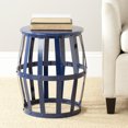thumbnail image 1 of SAFAVIEH Rinaldo Stool Navy, 1 of 3