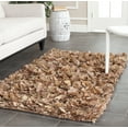 thumbnail image 1 of SAFAVIEH Rio Cassandra Confetti Polyester Shag Area Rug, Natural/Multi, 2'3" x 3'9", 1 of 7
