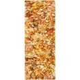thumbnail image 1 of SAFAVIEH Rio Cassandra Confetti Polyester Shag Runner Rug, Gold/Multi, 2'3" x 11', 1 of 11