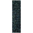 thumbnail image 1 of SAFAVIEH Rio Cassandra Confetti Polyester Shag Runner Rug, Green/Multi, 2'3" x 6', 1 of 7