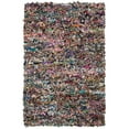 thumbnail image 1 of SAFAVIEH Rio Cassandra Confetti Polyester Shag Runner Rug, Light Pink/Multi, 2'3" x 6', 1 of 9