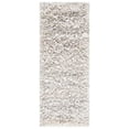thumbnail image 1 of Safavieh Rio Dallas Geometric Polyester Shag Runner Rug, Creme, 2'3" x 6', 1 of 5