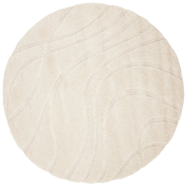 SAFAVIEH Rio Shag Ivy Distressed Area Rug, Light Pink/Multi, 2'3" x 3'9"