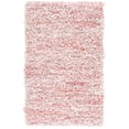 thumbnail image 1 of SAFAVIEH Rio Dallas Geometric Polyester Shag Area Rug, Light Pink, 8' x 10', 1 of 11