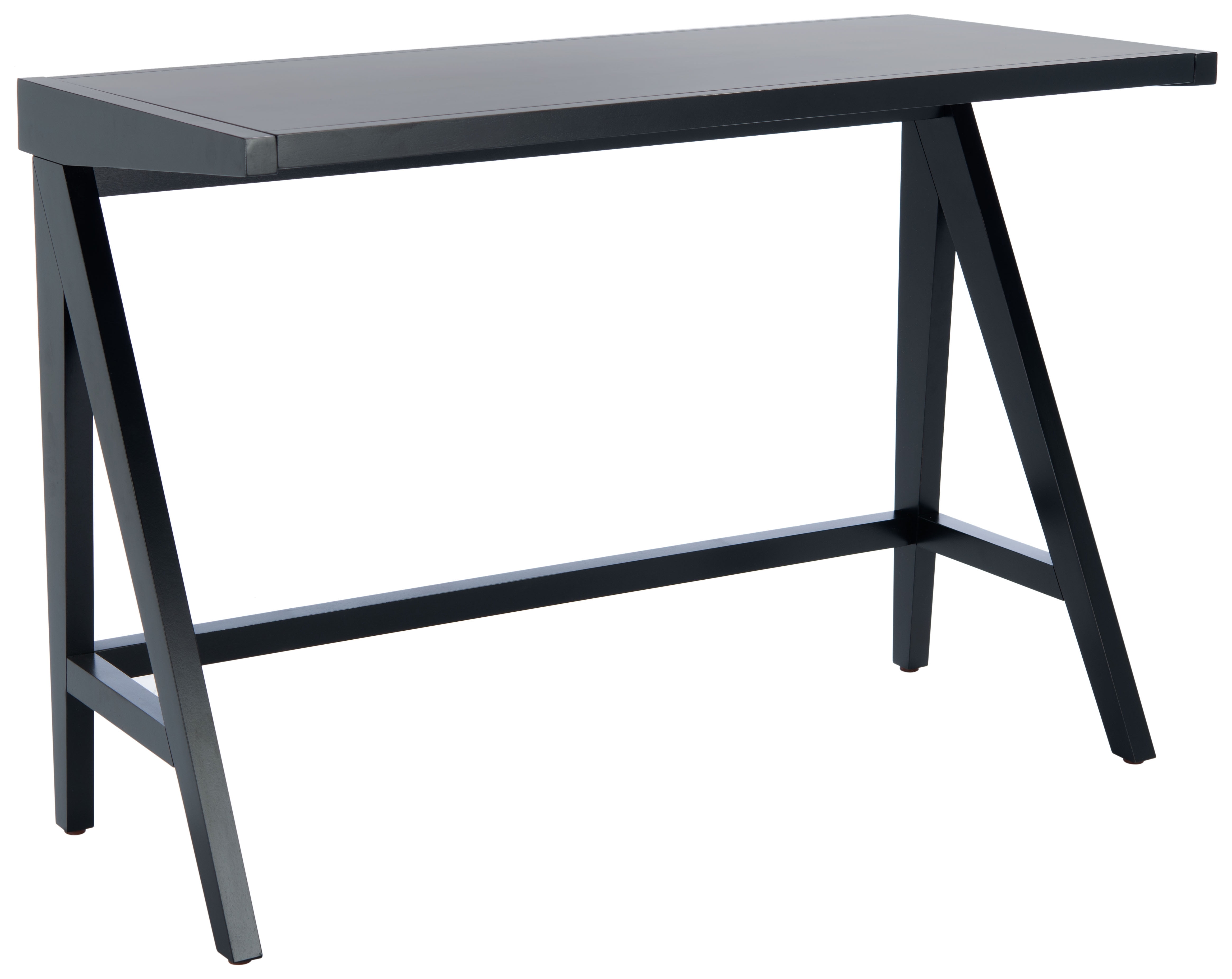 Ripley Black Mahogany Writing Desk with Drawer