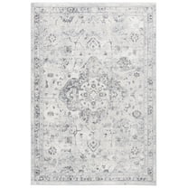 SAFAVIEH Riverfront Shivan Ethan Oriental Area Rug, Ivory/Grey, 5' x 7'