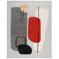 thumbnail image 1 of SAFAVIEH Rodeo Bronte Abstract Area Rug, Gray/Silver, 8' x 10', 1 of 8