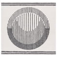 thumbnail image 1 of SAFAVIEH Rodeo Drive Becky Geometric Area Rug, Ivory/Black, 6' x 6' Square, 1 of 11
