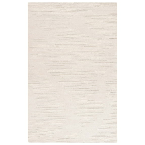 SAFAVIEH Rodeo Drive Chase Solid Area Rug, Ivory, 4' x 6'