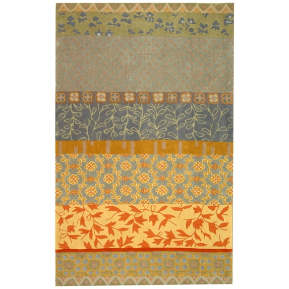 SAFAVIEH Rodeo Drive Collection RD622M Handmade Multi Rug