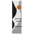 thumbnail image 1 of SAFAVIEH Rodeo Drive Corine Abstract Runner Rug, Gray/Black, 2'3" x 8', 1 of 8