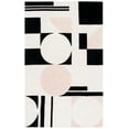thumbnail image 1 of SAFAVIEH Rodeo Drive Darien Abstract Area Rug, Blush/Black, 5' x 8', 1 of 8