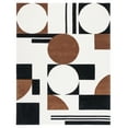 thumbnail image 1 of SAFAVIEH Rodeo Drive Darien Abstract Area Rug, Ivory/Black, 8' x 10', 1 of 8