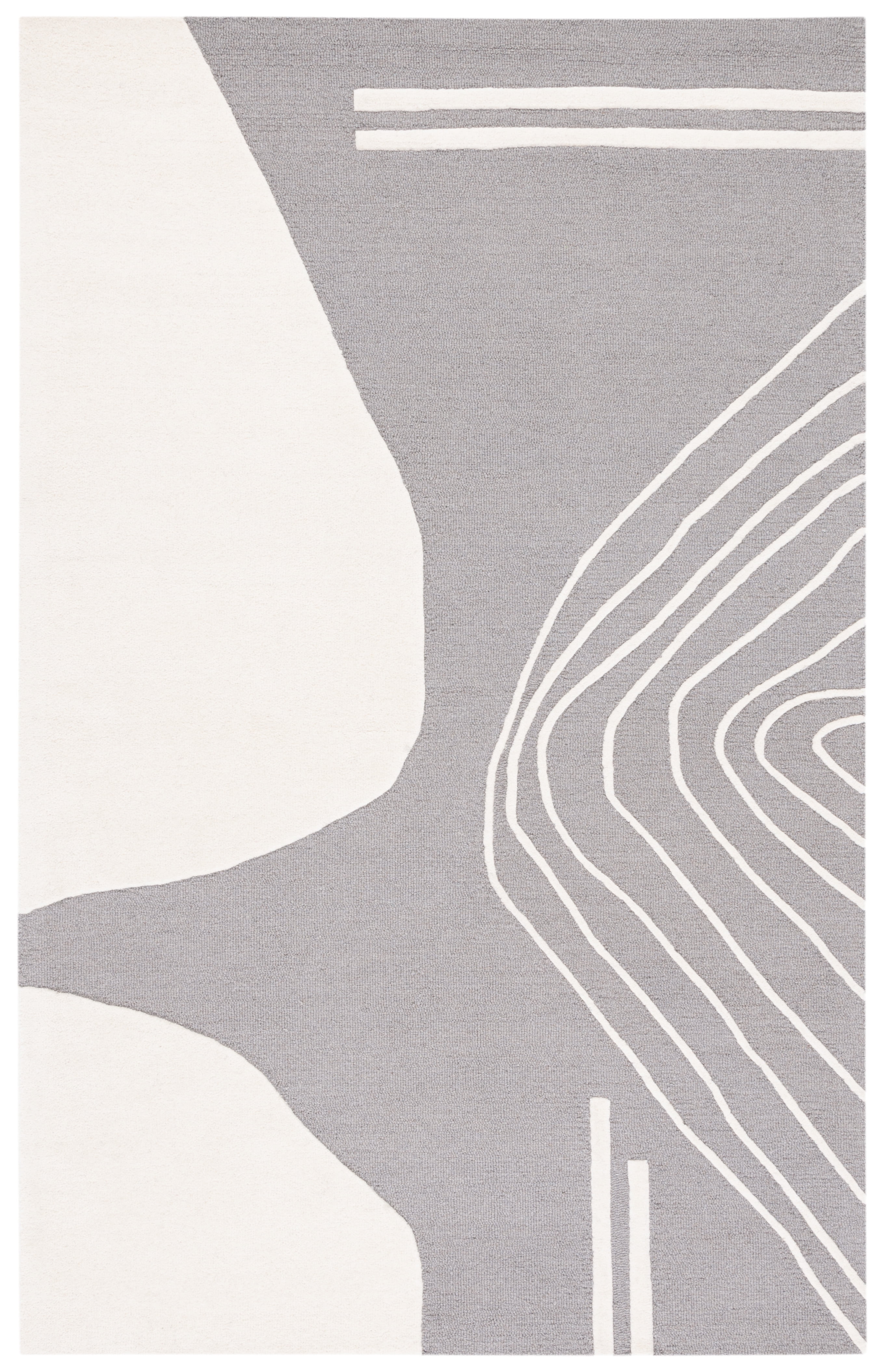 SAFAVIEH Rodeo Drive Dusan Abstract Area Rug, Gray/Ivory, 5' x 8'